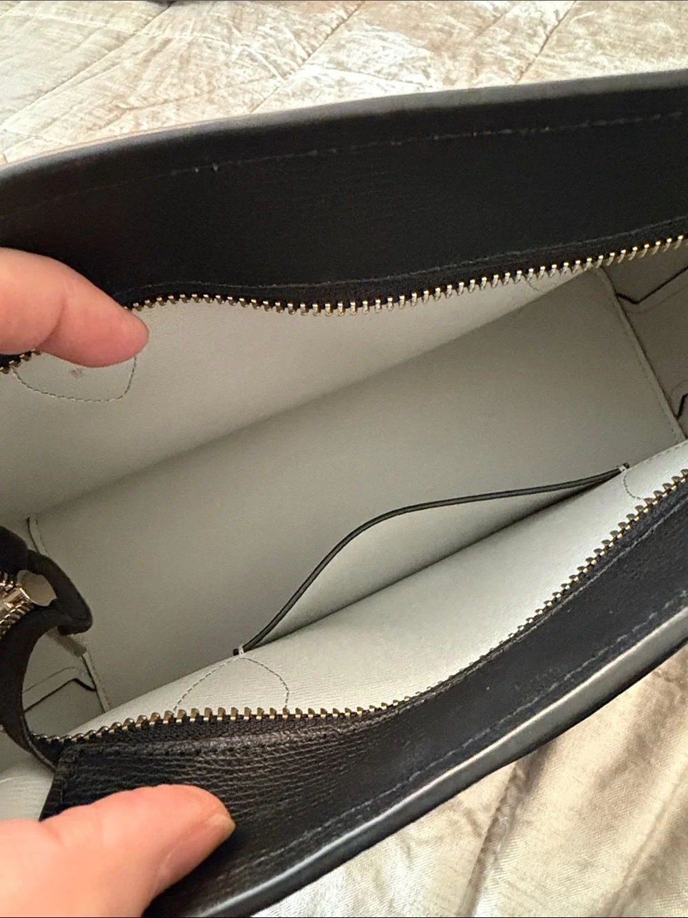Kate Spade Darcy Small Black Pebbled Leather Satchel Gold Hardware Crossbody